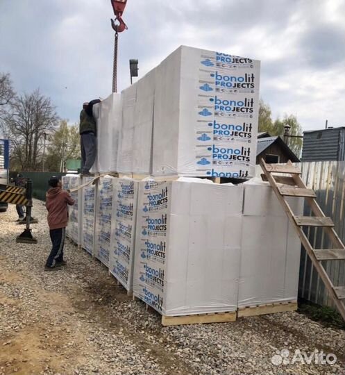 Пеноблоки газоблоки газобетонные бонолит bonolit
