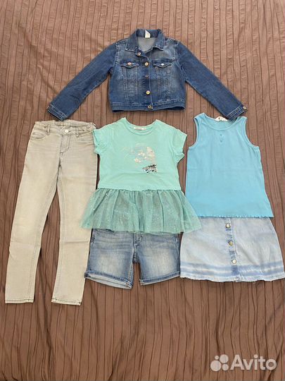 Одежа для девочки на рост 128