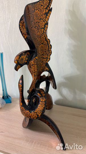 Хохлома часы