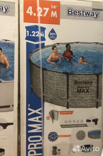 Каркасный бассейн 457х122 Bestway Steel Pro Max