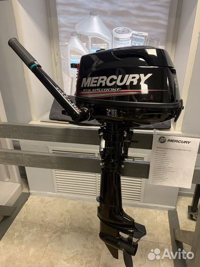 Лодочный мотор mercury F 5 M новый 4 тактный новый