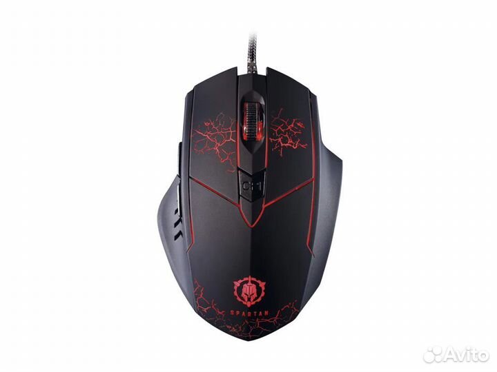 Мышь игровая rush spartan SBM-737G-K smartbuy