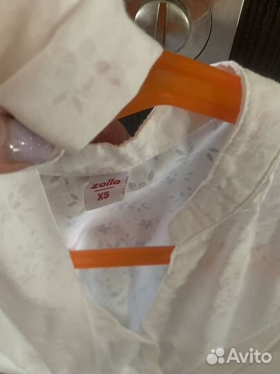 Белые блузки для девочки