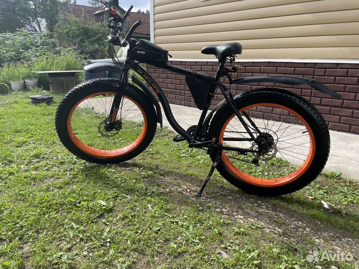 Велосипед фэтбайк Black one 