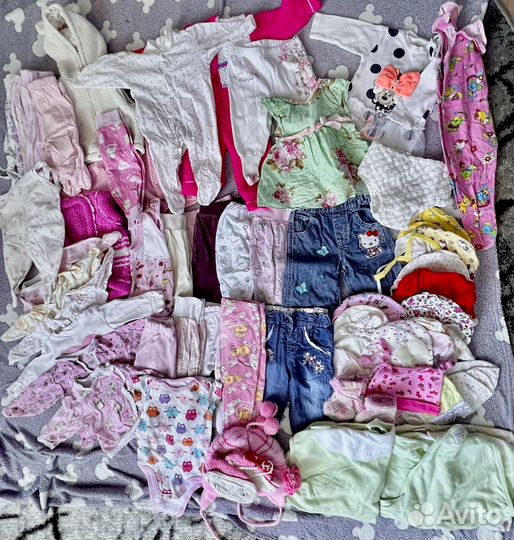 Детские вещи пакетом для девочек