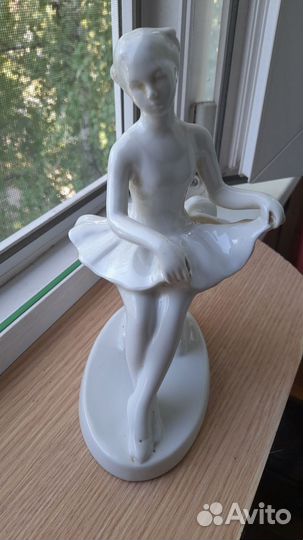 Фарфоровые статуэтки СССР балерина