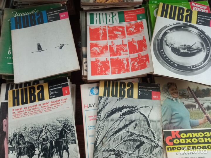 Большое колличество журналов СССР
