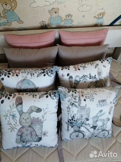 Бортики в кроватку новые