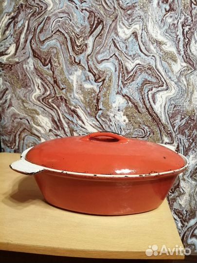 Гусятница чугунная СССР