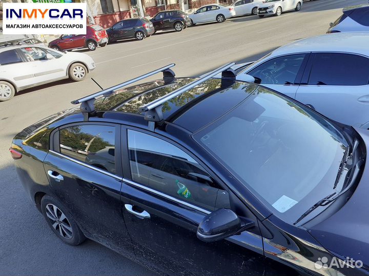 Багажник на крышу Kia Rio 4 седан, ED Крыло