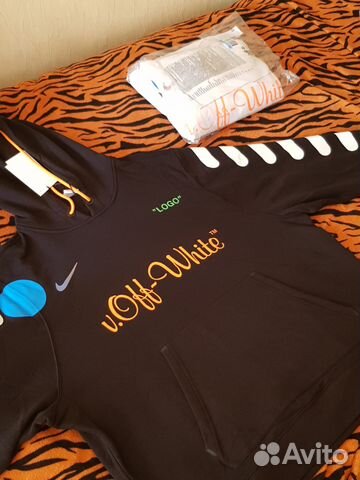 Nike off white hoodie black hotsell
