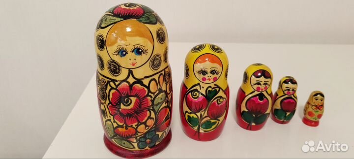 Матрешка деревянная