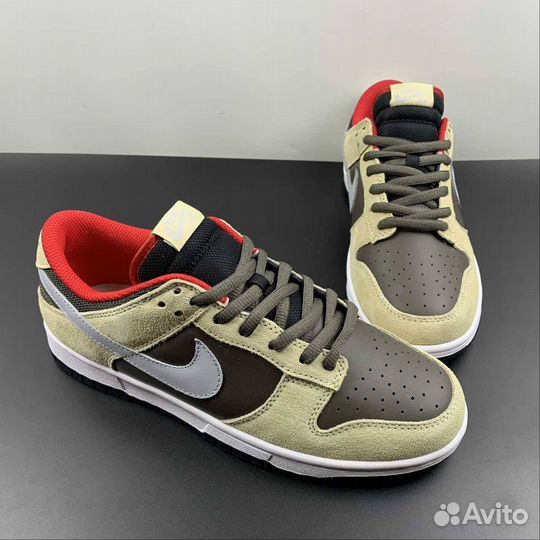 Кроссовки Nike Dunk SB Low Dark Chocolate Linen