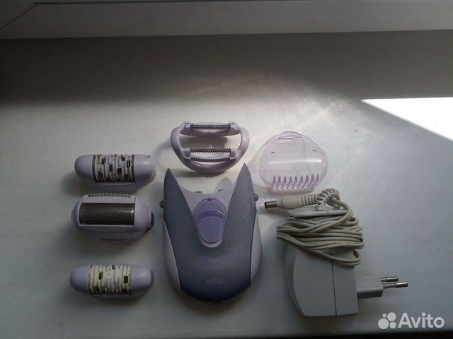 Эпилятор Silk-Epil Eversoft с насадками и триммеро