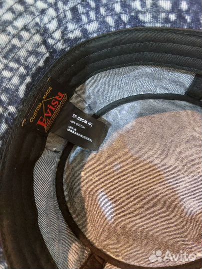 Панамка мужская Evisu, две пары джинс Mustang, CKJ