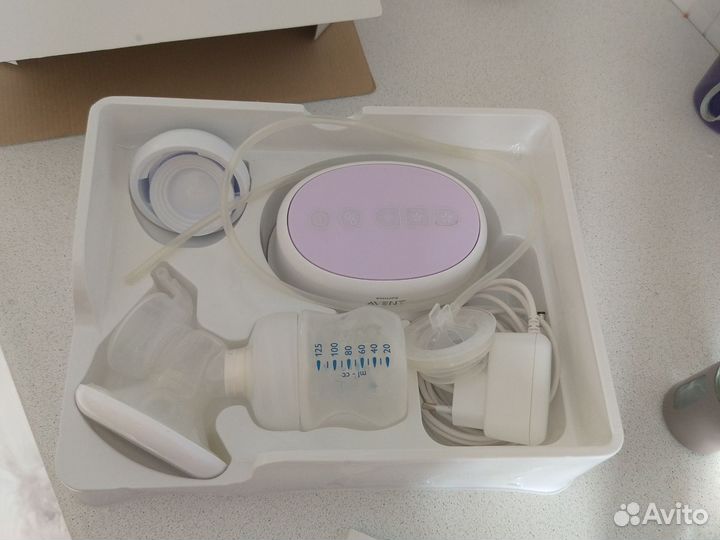 Молокоотсос avent электрический