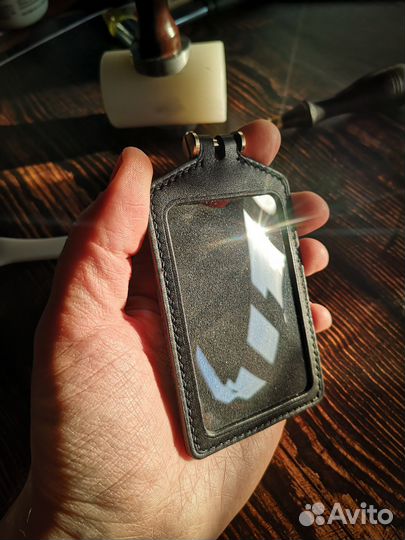 Чехол для пропуска - карты ручной работы