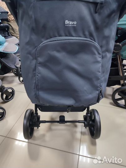 Коляска каррелло браво 24. Графит