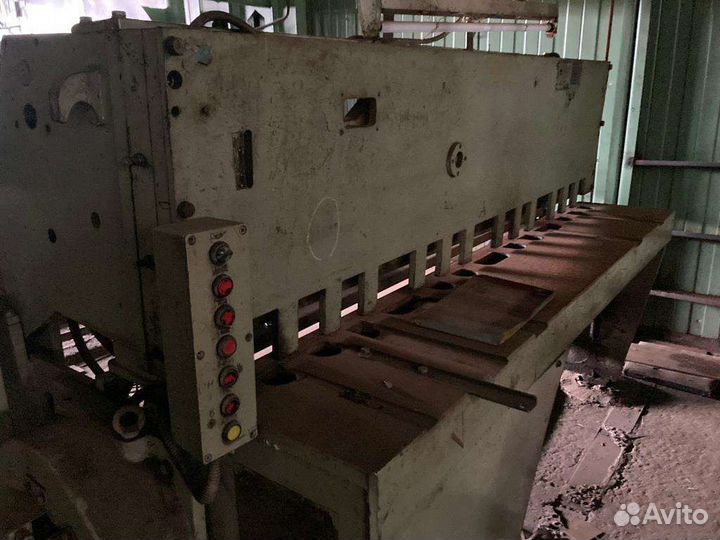 Ножницы листовые с наклонным ножом нк3418