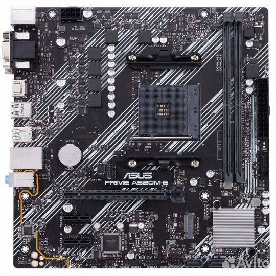 Материнская плата Asus prime A520M-E 589004