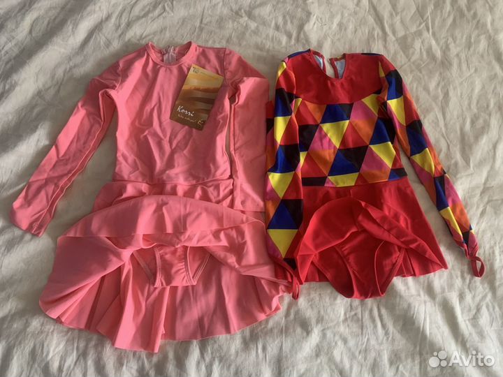 Купальник для гимнастики, платье для танцев, новые