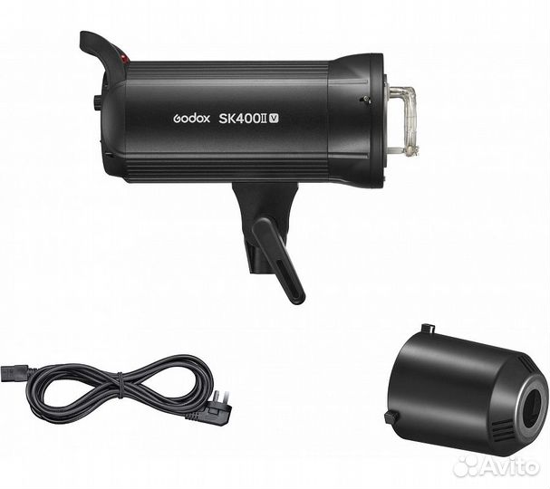 Вспышка студийная Godox SK400IIV со светодиодной п