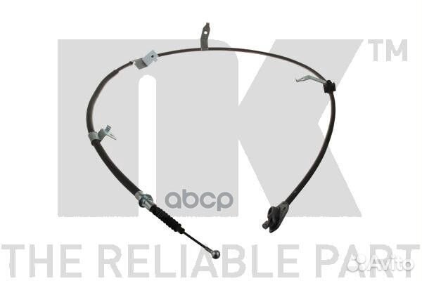 Трос ручного тормоза toyota auris 07- 1920мм за