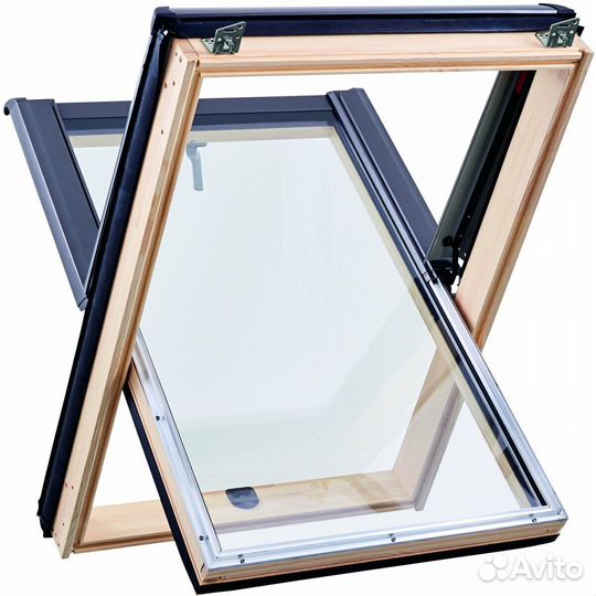 Мансардные Окна Roto R49 двухкамерное