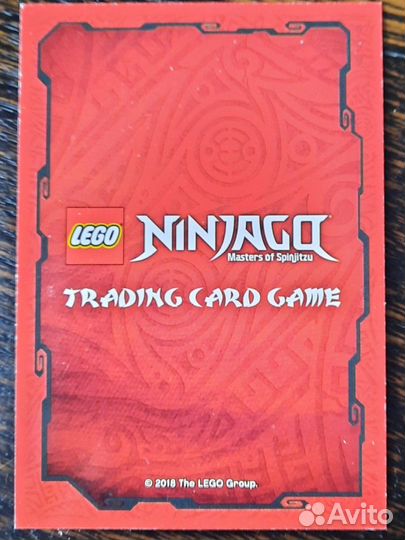 Игральные карты lego ninjago
