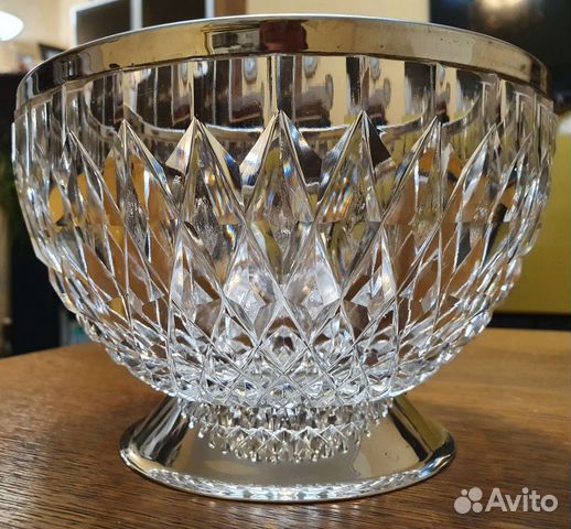 Хрустальная ваза чехия