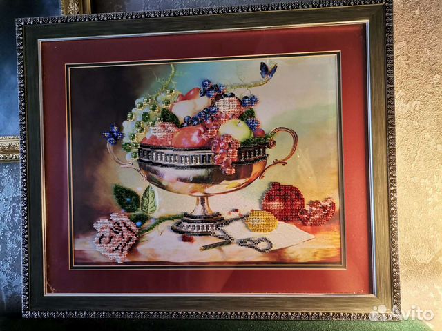 Картины вышитые бисером