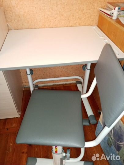 Детская растущая парта и стул деми