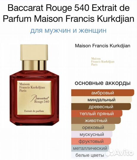 Baccarat rouge 540 maison francis kurkdjian 25 ml