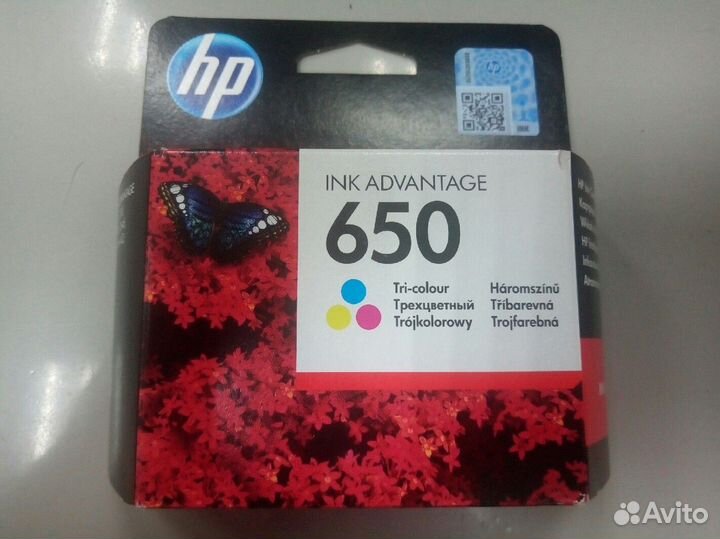 Картриджи HP 650
