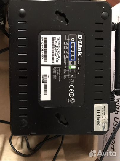 Wifi роутер d link