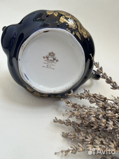 Чайник заварочный фарфор кобальт чехия