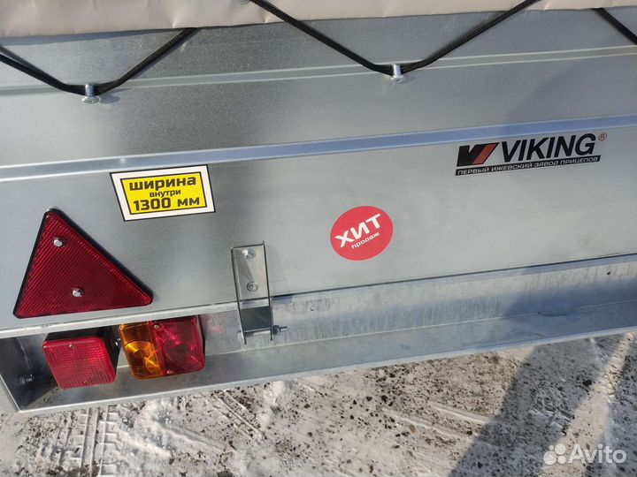 Прицеп легковой усиленный с тентом