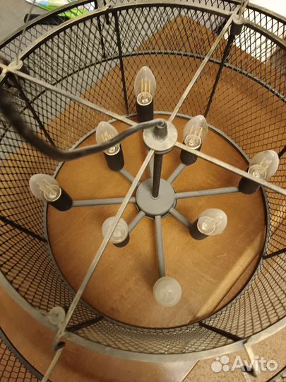 Люстра новая лофт