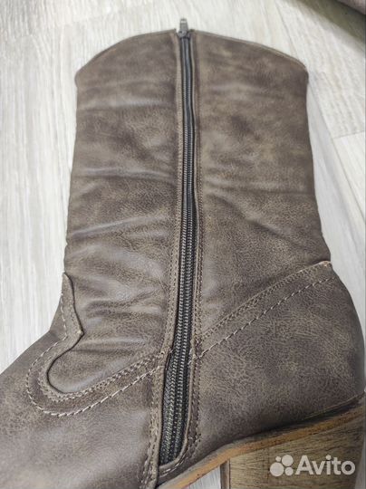 Казаки женские 38 размер натуральная кожа