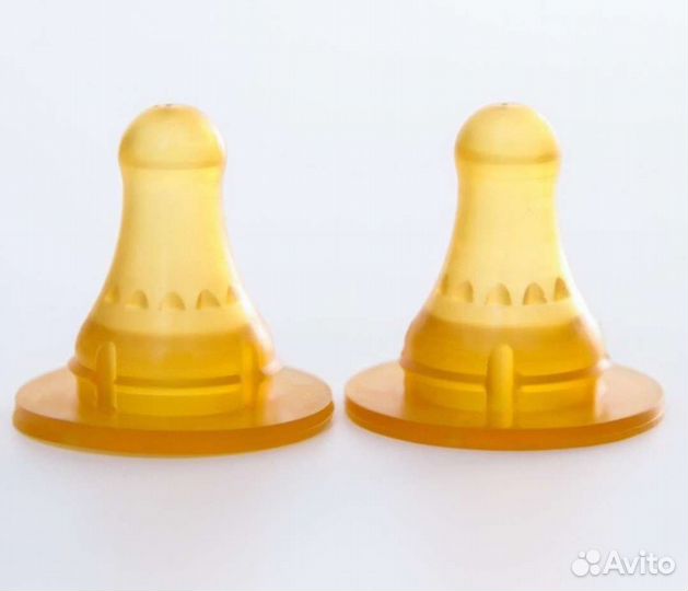 Соска молочная для бутылочки (узкое горлышко)