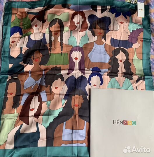 Платок шелковый