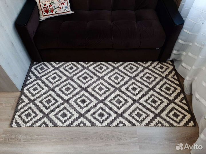 Ковер вязанный х/б шнур