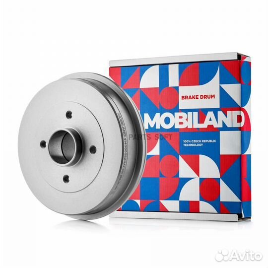Mobiland 414000082 Барабан тормозной для а/м renau