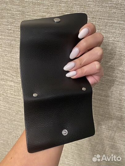 Визитница натуральная кожа
