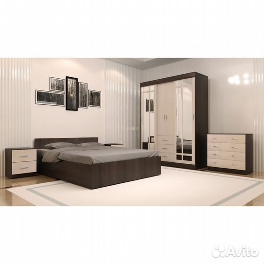 Спальный гарнитур с матрасом Флоренция