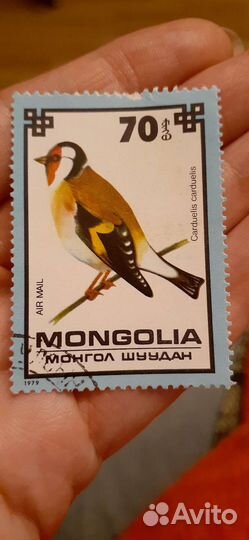 Почтовые марки монголия