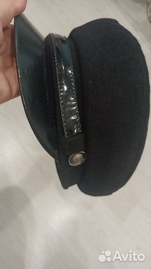 Фуражка кепка женская черная