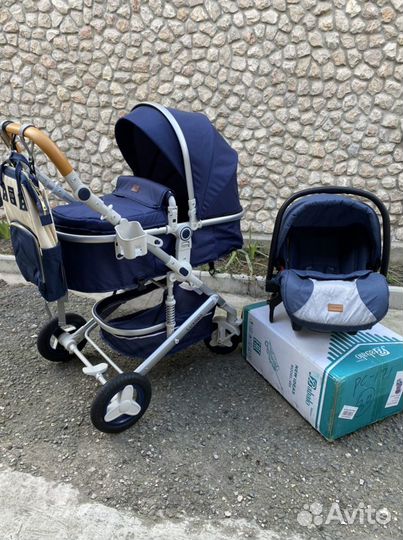 Коляска luxmom 3 в 1