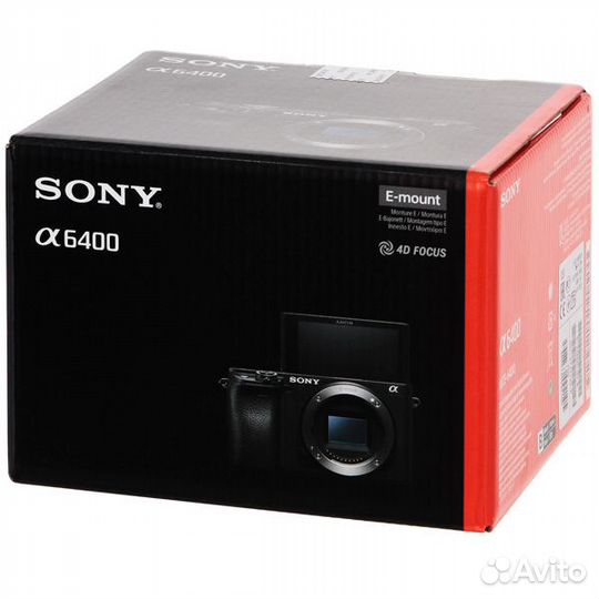 Фотоаппарат Sony Alpha ilce-6400 Body