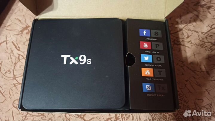 Андроид тв-приставка TX9s прошитая